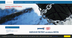 Desktop Screenshot of pewag4u.cz