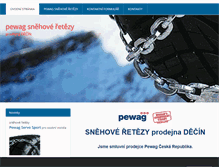 Tablet Screenshot of pewag4u.cz